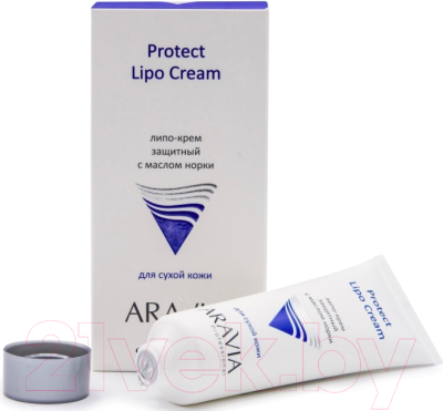 Крем для лица Aravia Professional Protect Lipo Cream защитный с маслом норки (50мл)