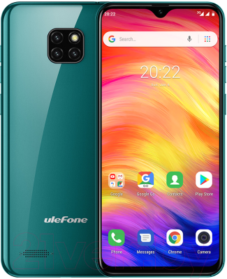 Смартфон Ulefone S11 (зеленый)