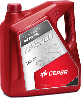 Моторное масло Cepsa Traction Standard 15W40 / 522613090 (5л)