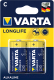 Комплект батареек Varta Longlife 2C LR14 (2шт) - 