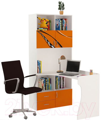 

Стол-стеллаж ABC-King, Formula левый / FO-1016L-O