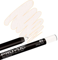 Карандаш для глаз Provoc Gel Eye Liner 61 White Hot - 