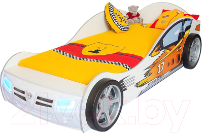 

Стилизованная кровать детская ABC-King, Champion / CH-1000-190-W