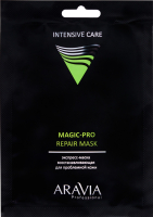 Маска для лица тканевая, Professional Magic-Pro Repair Mask для проблемной кожи, Aravia  - купить