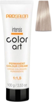 Крем-краска для волос Prosalon Professional Color art Permanent colour cream 1000/1 (100мл, специальный пепельный блондин) - 