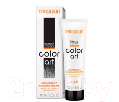 Крем-краска для волос Prosalon Professional Color art Permanent colour cream 1000/32 (100мл, специальный золотой блондин)