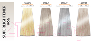 Крем-краска для волос Prosalon Professional Color art Permanent colour cream 1000/62 (100мл, специальный клубничный блонд)