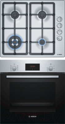 

Комплект встраиваемой техники Bosch, HBF134ER0R + PBH6C5B95R