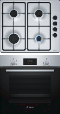 

Комплект встраиваемой техники Bosch, HBF134ER0R + PBP6B5B60