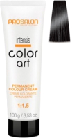 

Крем-краска для волос, Professional Color art Permanent colour cream 5/11