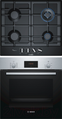 

Комплект встраиваемой техники Bosch, HBF134ER0R + PCH6A6B90R