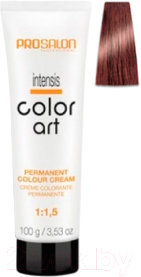 

Крем-краска для волос Prosalon, Шатен, Professional Color art Permanent colour cream 5/46