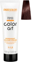 

Крем-краска для волос, Professional Color art Permanent colour cream 5/G4