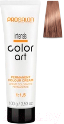Крем-краска для волос Prosalon Professional Color art Permanent colour cream 7/03 (100мл, бежевый блондин)