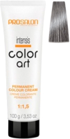 

Крем-краска для волос, Professional Color art Permanent colour cream 8/11