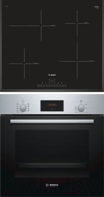 

Комплект встраиваемой техники Bosch, HBF134ER0R + PIF651FB1E