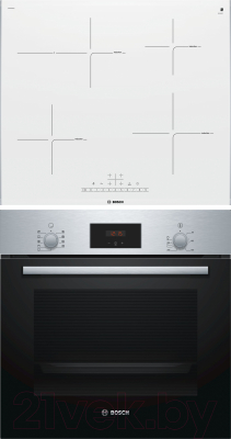 

Комплект встраиваемой техники Bosch, HBF134ER0R + PIF672FB1E