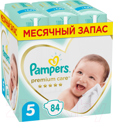 Подгузники детские Pampers Premium Care 5 Junior (84шт)