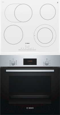 

Комплект встраиваемой техники Bosch, HBF134ER0R + PKN652FP1E