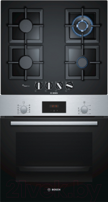 

Комплект встраиваемой техники Bosch, HBF134ER0R + PPH6A6B20R