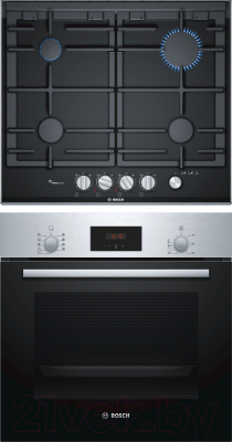 

Комплект встраиваемой техники Bosch, HBF134ER0R + PRP6A6N70R