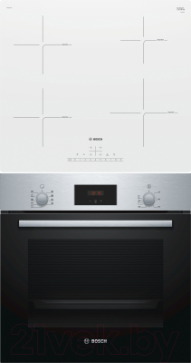 

Комплект встраиваемой техники Bosch, HBF134ER0R + PUE612FF1J
