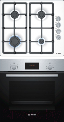 

Комплект встраиваемой техники Bosch, HBF134ES0R + PBP6C2B90