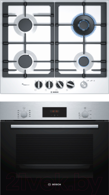 

Комплект встраиваемой техники Bosch, HBF134ES0R + PCH6A2M90R