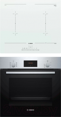 

Комплект встраиваемой техники Bosch, HBF134ES0R + PVQ612FC5E