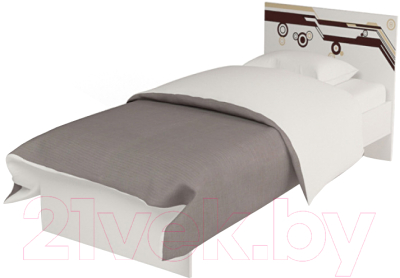 Односпальная кровать ABC-King Extreme / EX-1002-190-1 (белый)