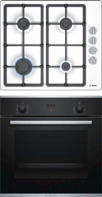 

Комплект встраиваемой техники Bosch, HBF234EB0R + PBP6C2B90