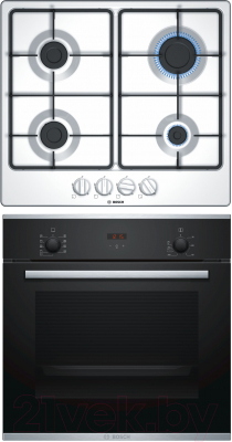 

Комплект встраиваемой техники Bosch, HBF234EB0R + PGP6B2B60R