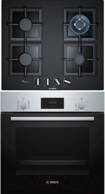 

Комплект встраиваемой техники Bosch, HBF134ES0R + PPH6A6B20R