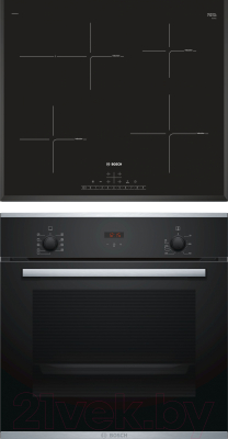 

Комплект встраиваемой техники Bosch, HBF234EB0R + PIF651FB1E