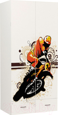 

Шкаф ABC-King, Extreme Moto 2-х дверный / EX-1008-Moto