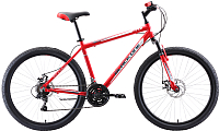 Велосипед Black One Onix 26 D Alloy 2020 (16, красный/серый/белый) - 