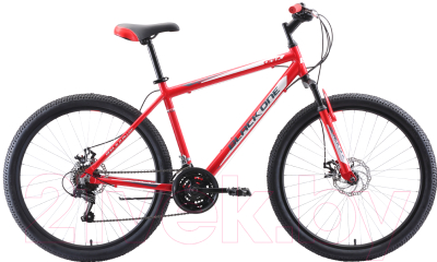 Велосипед Black One Onix 26 D Alloy 2020 (16, красный/серый/белый)
