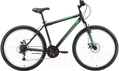 Велосипед Black One Onix 26 D 2020 (18, черный/серый/зеленый)