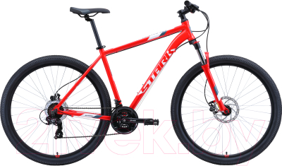 Велосипед STARK Hunter 29.2 HD 2020 (18, красный/белый/серый)