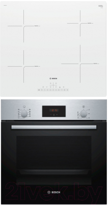 

Комплект встраиваемой техники Bosch, HBF134ES0R + PUE612FF1J