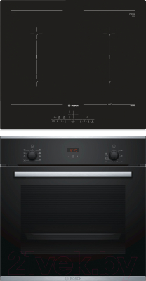 

Комплект встраиваемой техники Bosch, HBF234EB0R + PVQ611FC5E