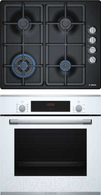 

Комплект встраиваемой техники Bosch, HBF234EW0R + PBH6C6B90R