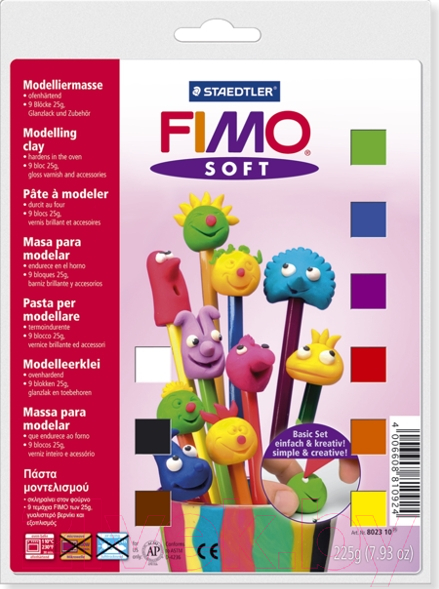 Набор для лепки Fimo Soft 8023-10