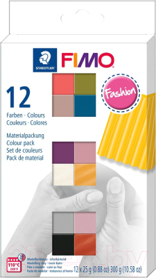 Полимерная глина Fimo Soft Fashion Colours 8023 C12-5 (12x25г)