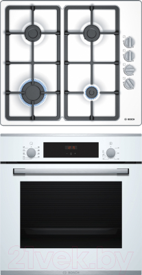 

Комплект встраиваемой техники Bosch, HBF234EW0R + PBP6C2B90