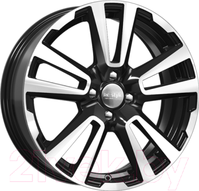 Литой диск K&K KC874 Kaptur 17x6.5" 5x114.3мм DIA 66.1мм ET 50мм Алмаз черный