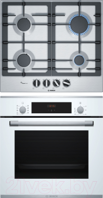

Комплект встраиваемой техники Bosch, HBF234EW0R + PCP6A5B90R