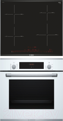 

Комплект встраиваемой техники Bosch, HBF234EW0R + PIE675DC1E