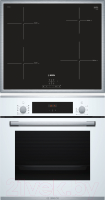 

Комплект встраиваемой техники Bosch, HBF234EW0R + PUE645BB1E