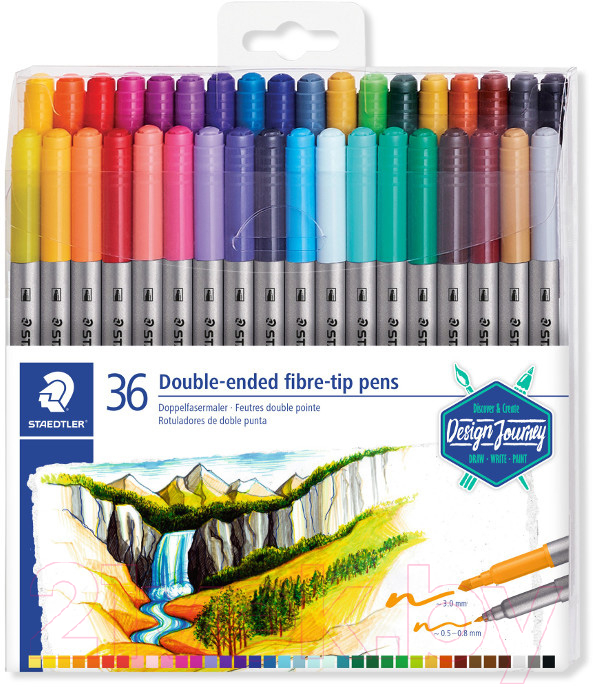 Фломастеры Staedtler 3200 TB36